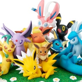 Evoli and Eeveelutions - Megahouse G.E.M. EX