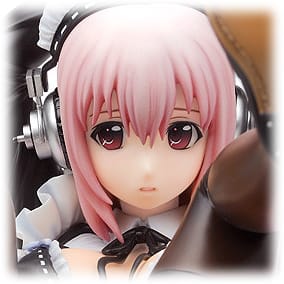 Super Sonico Gothic Maid mit Bett - Profil