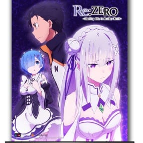 Rem, Emilia & Subaru - Wallscroll - Re:Zero - 21470 