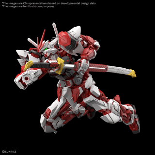 MWF-JG001 Liberty Astray Red Frame - MG 1/100- Modelkit - Bandai Spirits