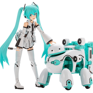 Hatsune Miku (Maruttoys) & Tamotu (Miku Ver.) - Frame Arms Girl Model Kit - Kotobukiya