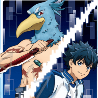Sunraku / Rakuro Hizutome - Shangri-La Frontier - Acrylaufsteller (A) - Sync Innovation - Profil