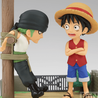 Monkey D. Luffy & Roronoa Zoro - One Piece - WCF Log Stories - Banpresto