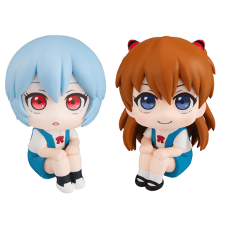 Rei Ayanami & Shikinami Asuka Langley - Limited Set - Neon Genesis Evangelion Look Up - Megahouse - Profil