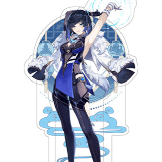 Yelan - Genshin Impact - Liyue Harbor Series Chara Acrylic Stand / Acrylaufsteller - Profil