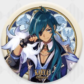 Kaeya - Genshin Impact - Mondstadt Series Chara Can Badge - Profil
