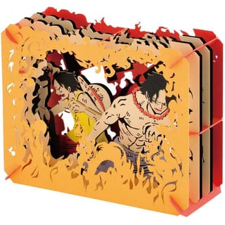Ruffy & Ace (Tatakaeruka Luffy!!!) - One Piece - Papiertheater (PT-032X) - Ensky