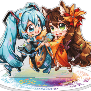 Hatsune Miku - Miku Expo 2024 - Acrylaufsteller (Hatsune Miku x Figu-Chan Chibis) - Nashi - Profil