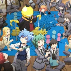 Koro and Class - Assassination Classroom Wall Decoration - Sakami