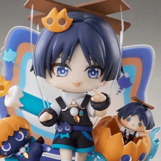 Genshin Impact You Ye Qi Xiang Series Chibi Chara PVC Statue Wanderer 10 cm    