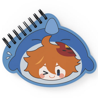 Tartaglia - Genshin Impact (Teyvat Zoo Series) - Spiral Bound Memo Pad - miHoYo