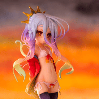 Shiro - Swimsuit Style - Aquamarine Figure | No Game No Life Collectible