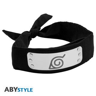 Naruto Shippuden - Stirnband/ Headband - Konoha - Adult Size - AbyStyle - Profil