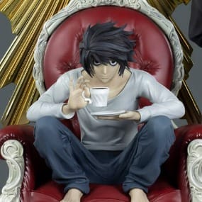 L & Watari – Death Note Diorama Statue von Oniri Creations - Profil