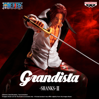 Shanks II - One Piece - Grandista - Banpresto