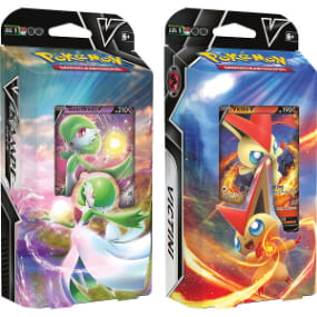 Pokemon TCG - Victini-V oder Guardevoir-V - Liga Kampf V Battle Deck (german)