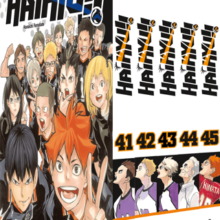 Haikyu!! Sammelbox 5 - Crunchyroll - Band 41-45 im Schuber
