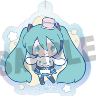 Hatsune Miku - Hatsune Miku x Cinnamoroll (Aurora) - Acrylanhänger D - Anicraft - Profil
