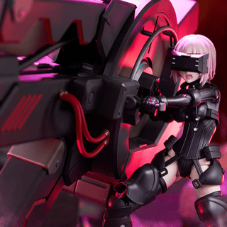 Mash Kyrielight / Shielder - Ortinax Black Barrel Edition - Plamatea Model Kit - Max Factory