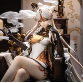 Ningguang - Gold Leaf and Pearly Jade - Figurine officielle Genshin Impact (APEX / MiHoYo)