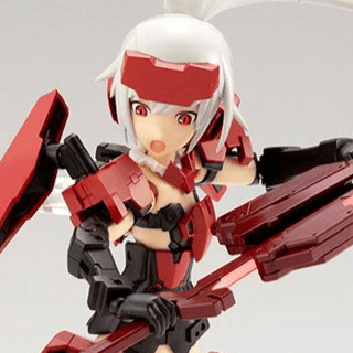 Jinrai - Frame Arms Girl & Weapon Set - Model Kit - Kotobukiya