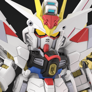 Mighty Strike Freedom Gundam - Mobile Suit Gundam SEED Freedom - SD Gundam Cross Silhouette Modelkit - Bandai Spirits - Profil