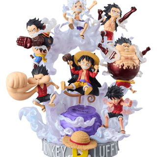 Monkey D. Ruffy - One Piece - WCF Premium Mini Figuren Set - Banpresto - Profil