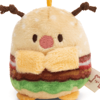 Kuscheltier Marienkäfer Dozz Hamburger 5cm an