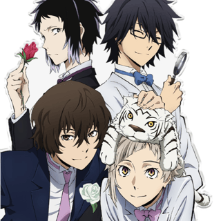 Atsushi Nakajima, Osamu Dazai, Ranpo Edogawa & Ryunosuke Akutagawa - Bungo Stray Dogs - Chara Acylic Stand (C) - Azumaker
