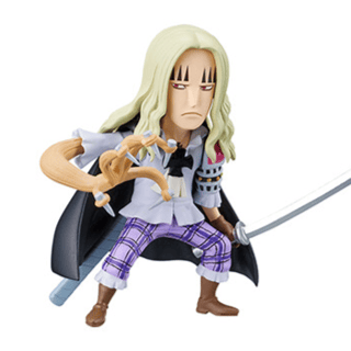 Basil Hawkins - One Piece - WCF Minifigure (WT100 Memorial Eiichiro Oda Draws a Great Pirate Hyakukei 9 - F) - Banpresto
