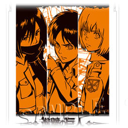 Armin, Mikasa, Eren- Taschenspiegel aus Attack on Titan - Profil
