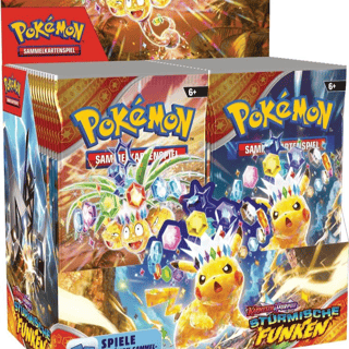 Pokémon TCG - Karmesin & Purpur: Stürmische Funken Booster Display - DE - Profil