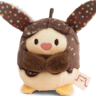 Kuscheltier Hase Pibu Cup Cake 5cm an Header Karte