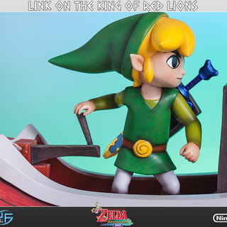 Link on The King of Red Lions – First 4 Figures (The Legend of Zelda: The Wind Waker) – Limited Edition Statue