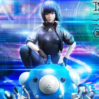 Motoko Kusanagi and Tachikoma - Bonus Version - Ultimate Premium Masterline - Prime 1 Studio