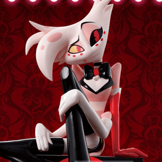 Banpresto Angel Dust Hazbin Hotel, Monitor Top (Ver.B) 16 cm Action Figure, BP29702P Multicoloured, Collectible Figure, Ideal for Anime Fans