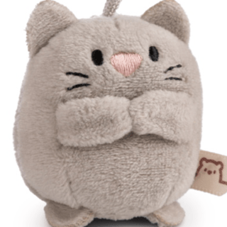 Katze Eepy (grau) - mymochi - Plüsch (5cm)  - Profil
