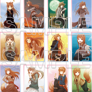 Random Selection - Spice and Wolf - Trading Aurora Acrylic Card Version A - Kadokawa