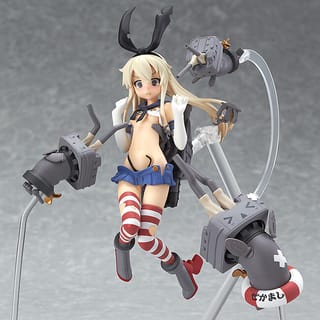 FigFIX 001 Shimakaze and Rensouhou-chan - Half Damage Version