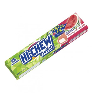 Hi-CHEW - Japanische Kaubonbon mit Wassermelonen-Geschmack - Morinaga - 55 g - Profil