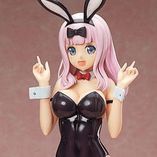 Chika Fujiwara - 1/4 B-Style Bunny - Bare Leg - FREEing