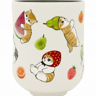 Mofusand - Yunomi Vacuum Double Structure Mug (Fruit multiple Design) - Toha