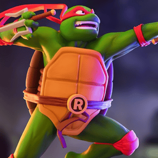 Raphael - Teenage Mutant Ninja Turtles Figur - AbyStyle  - Profil