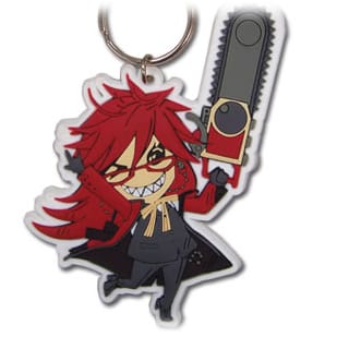 Kuroshitsuji (Black Butler) Grell Schlüsselanhänger - Profil