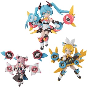 Hatsune Miku - Desktop Army Komplettset - Actionfiguren - Megahouse