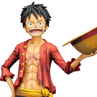 Monkey D. Luffy -One Piece - Manga Dimensions - Grandista Nero
