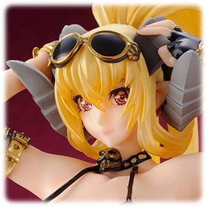 Lucifer Bikini Version - Schwarz und Gold - Wassermelone - Normale Version - Profil