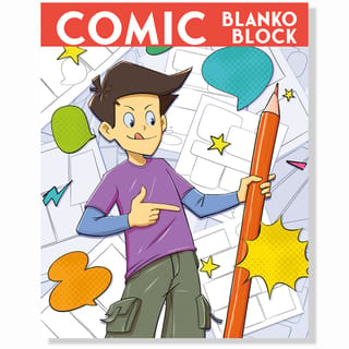 Comic Blanko Buch – kreiere dein eigenen Comic
