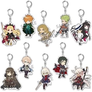 Complete Set - Fate/Grand Order Pikuriru!  Assortment Vol. 9 - Acrylic Keychain 