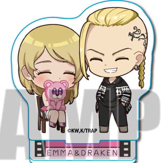 Emma & Draken - Tokyo Revengers - Mini Acrylaufsteller (Petit Memo!) - Bell House